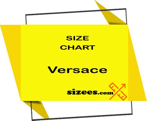 versace size chart|versace dress size chart.